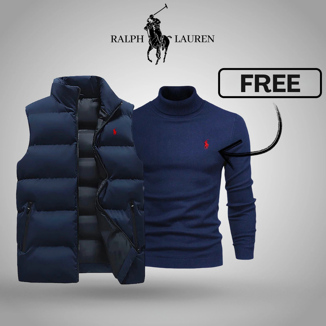 Herren R&L™ Weste + Gratis Pullover (Ausverkauf)