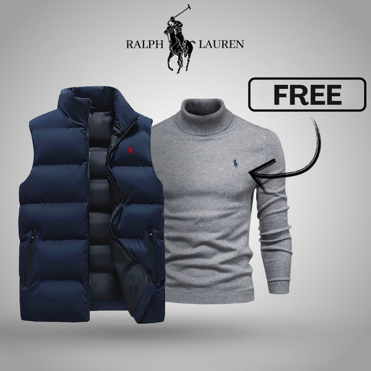 Herren R&L™ Weste + Gratis Pullover (Ausverkauf)