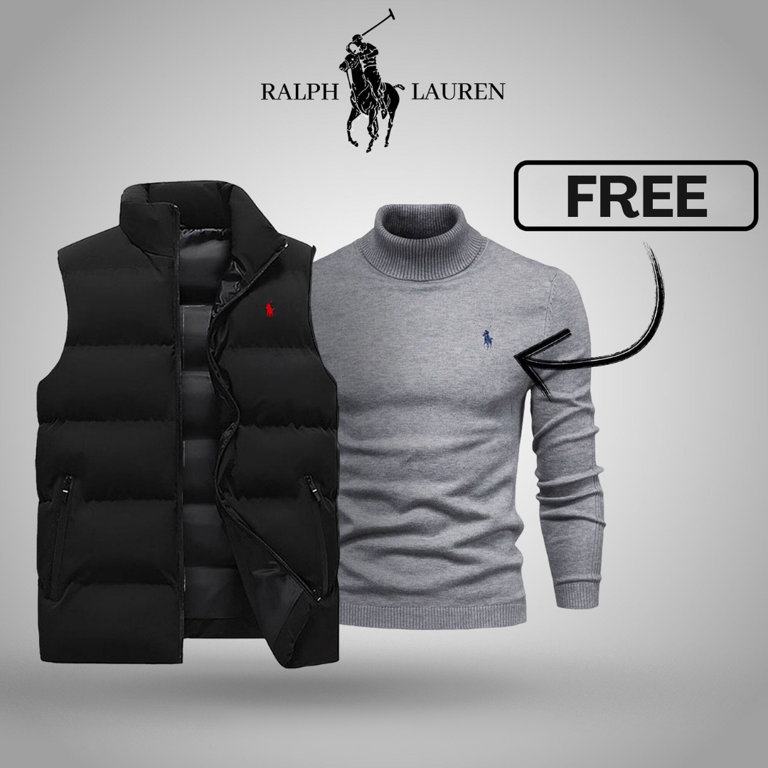 Herren R&L™ Weste + Gratis Pullover (Ausverkauf)