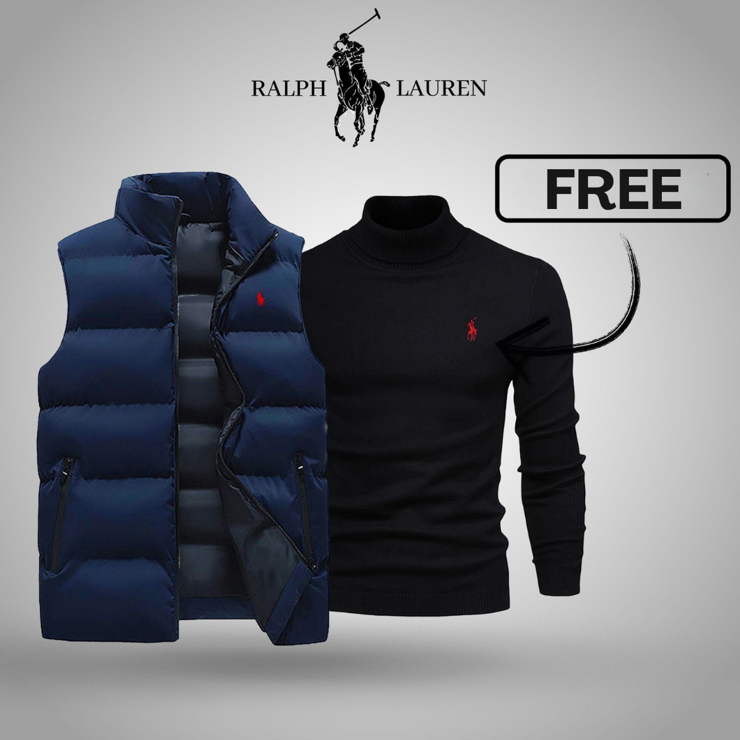 Herren R&L™ Weste + Gratis Pullover (Ausverkauf)