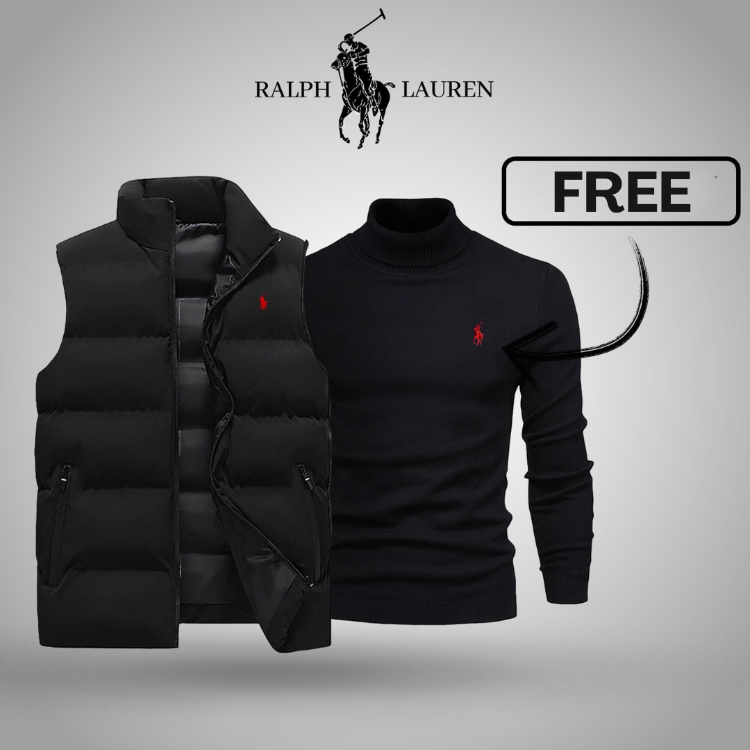 Herren R&L™ Weste + Gratis Pullover (Ausverkauf)