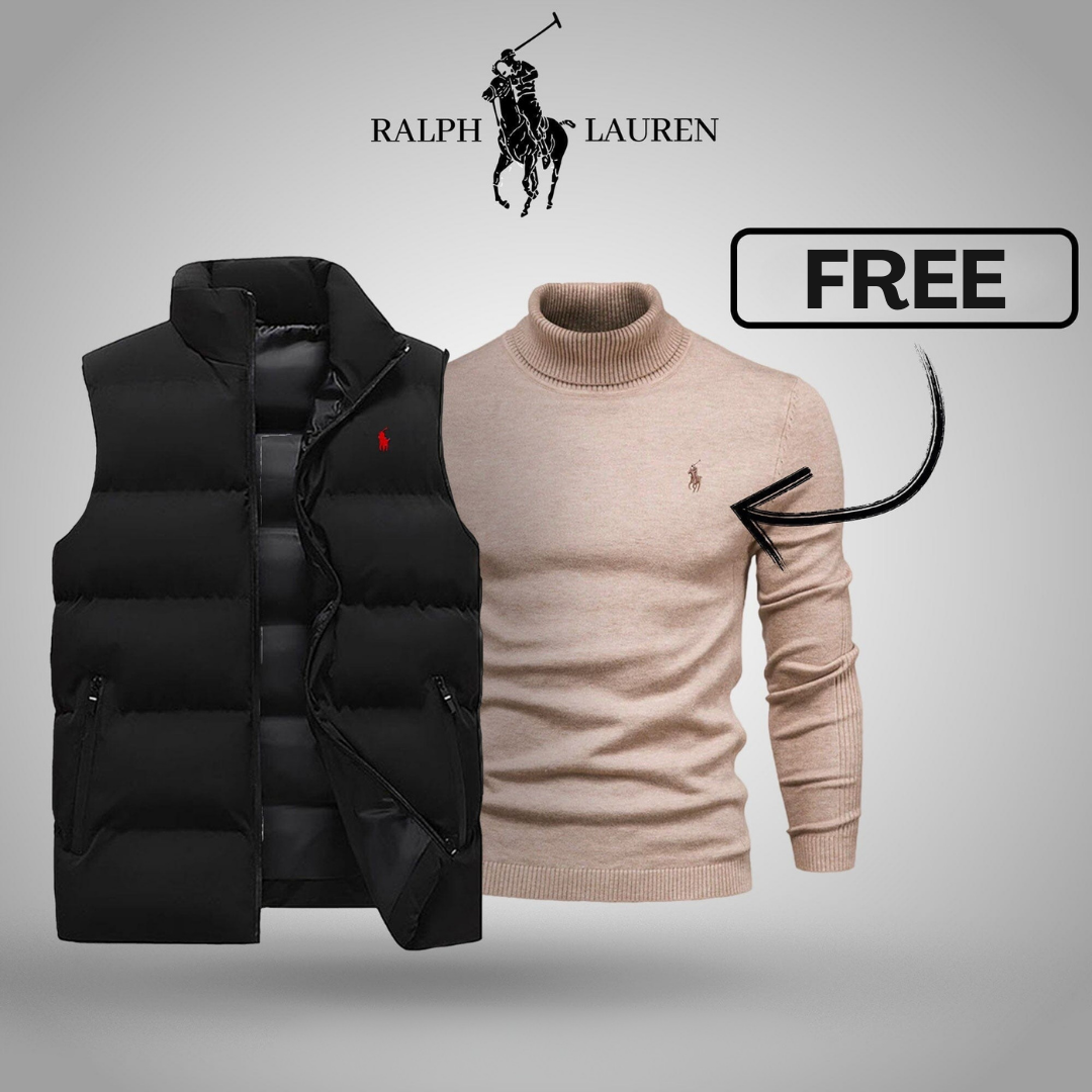 Herren R&L™ Weste + Gratis Pullover (Ausverkauf)